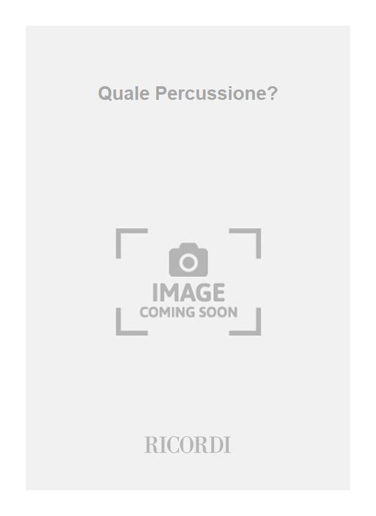 Quale Percussione?